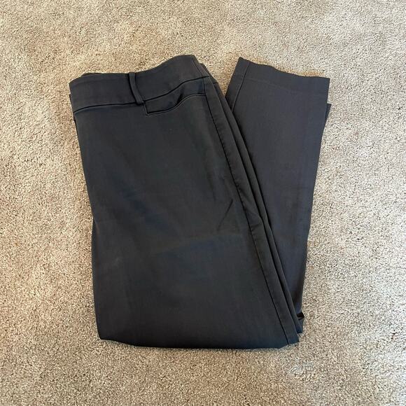 Loft Women's Curvy Skinny Dress Pant Trousers Grey Size 16‎ Plus - Picture 1 of 8